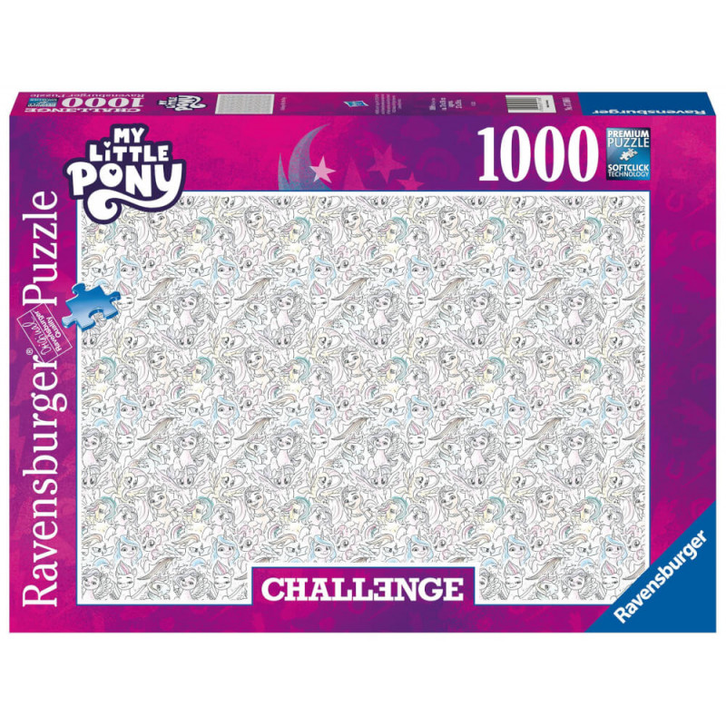 Ravensburger Puzzle 17160 - My Little Pony - 1000 Teile Challenge Puzzle für Erwachsene und Kinder a