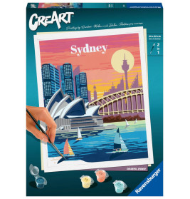 Ravensburger CreArt - Malen nach Zahlen 23526 - Colorful Sydney - ab 12 Jahren