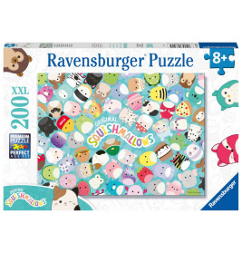 Ravensburger Kinderpuzzle 13392 - Mallow Days - 200 Teile Squishmallows Puzzle für Kinder ab 8 Jahre