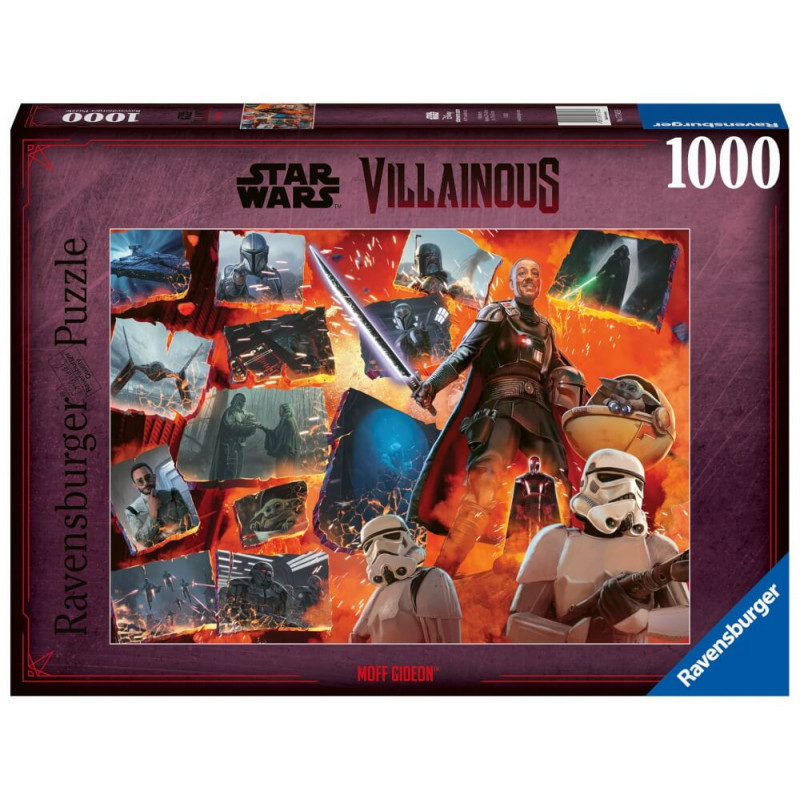 Ravensburger Puzzle 17343 - Moff Gideon - 1000 Teile Star Wars Villainous Puzzle für Erwachsene und