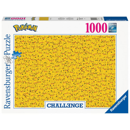 Ravensburger Puzzle 17576 - Pikachu Challenge - 1000 Teile Pokémon Puzzle für Erwachsene und Kinder