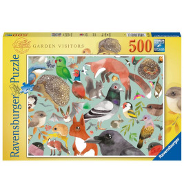 Ravensburger Puzzle 17137 - Garden Visitors - 500 Teile Puzzle für Erwachsene und Kinder ab 12 Jahre