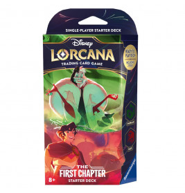 Disney Lorcana Trading Card Game: Das Erste Kapitel -Starter Deck Smaragd und Rubin (Englisch)