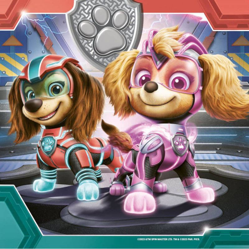 Ravensburger Kinderpuzzle 05708 - PAW Patrol: The Mighty Movie - 3x49 Teile Paw Patrol Puzzle für Ki