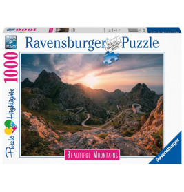 Ravensburger Puzzle 17313 - Serra de Tramuntana, Mallorca - 1000 Teile Puzzle, Beautiful Mountains K