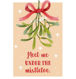 Ravensburger Puzzle 17358 - Happy Holidays - Meet me under the mistletoe - 99 Teile