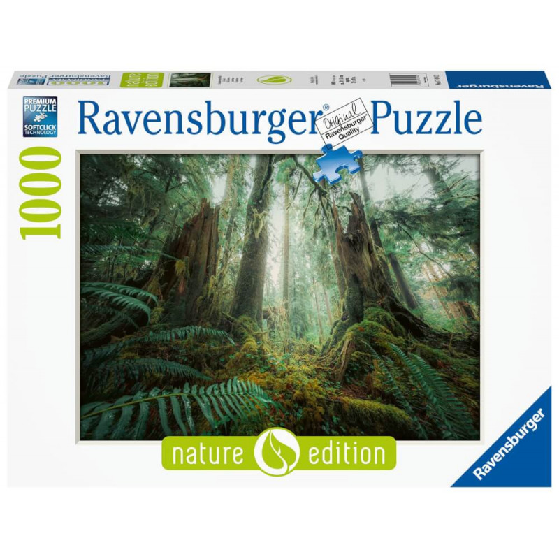 Ravensburger Puzzle Nature Edition 17494 Faszinierender Wald - 1000 Teile Puzzle für Erwachsene und