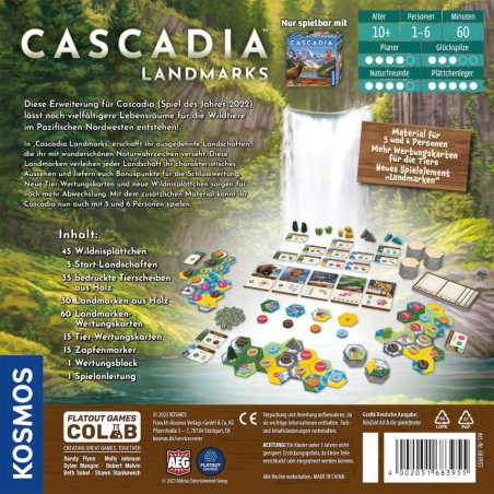 Kosmos Cascadia Landmarks