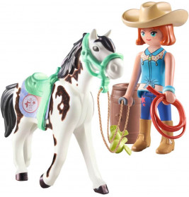 PLAYMOBIL 71358 Ellie & Sawdust mit Westernübung