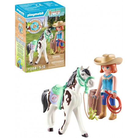 PLAYMOBIL 71358 Ellie & Sawdust mit Westernübung