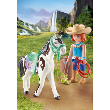 PLAYMOBIL 71358 Ellie & Sawdust mit Westernübung