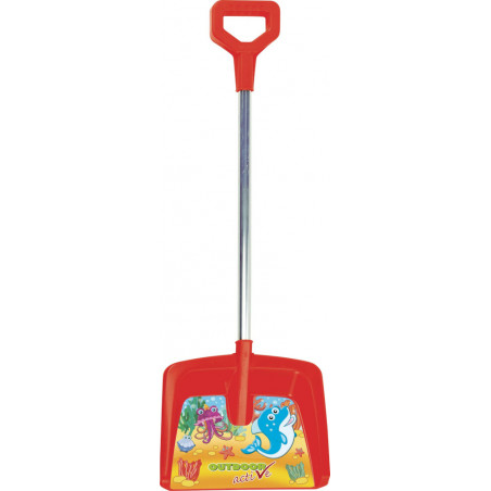 Outdoor active Schneeschaufel, rot, Länge 70 cm
