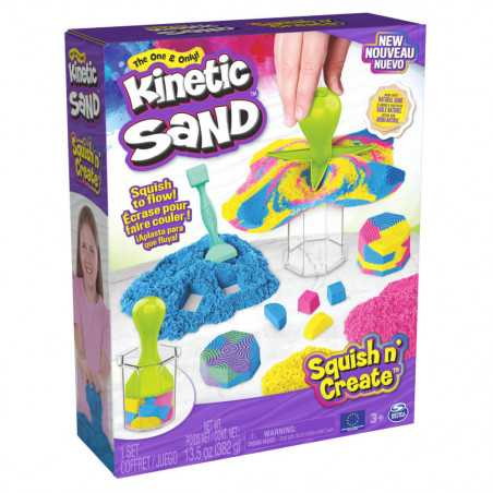 Kinetic Sand Squish N Create