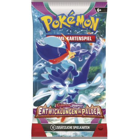 Pokémon Karmesin & Purpur 02 Booster DE