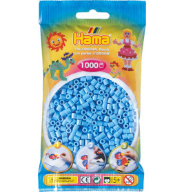 Perlen Pastell Blau 1.000