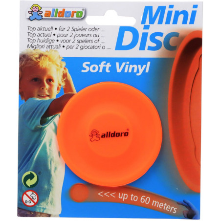 alldoro - Mini Disc soft,  6,5cm, 6-fach sortiert