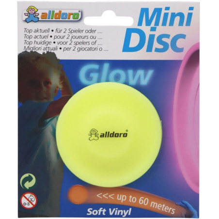 alldoro - Mini Disc soft,  6,5cm, 6-fach sortiert