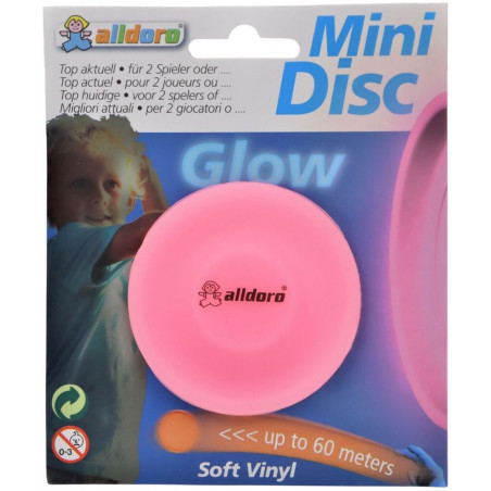 alldoro - Mini Disc soft,  6,5cm, 6-fach sortiert