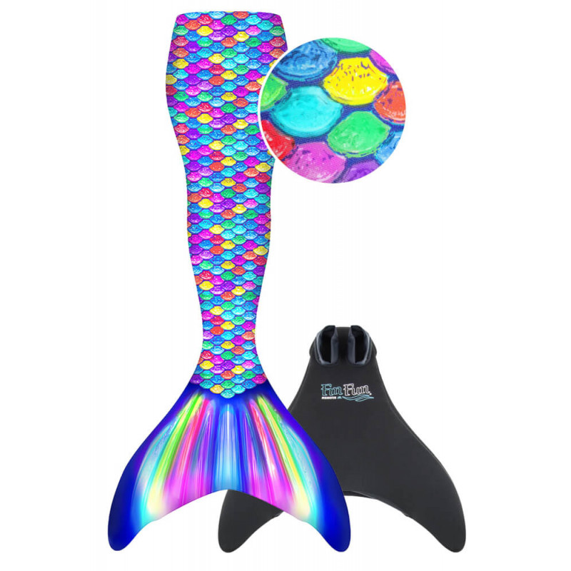 XTREM - Fin Fun - Fin Fun Rainbow L/XL