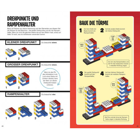 Panini Verlags GmbH, 3654, Buch-Set mit Legosteinen