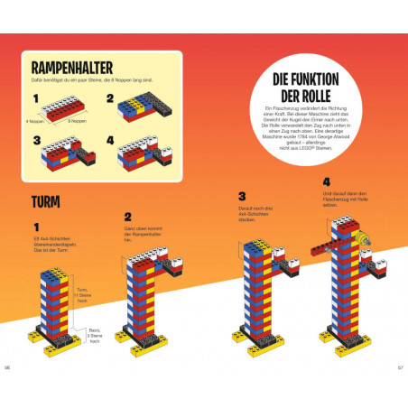 Panini Verlags GmbH, 3654, Buch-Set mit Legosteinen