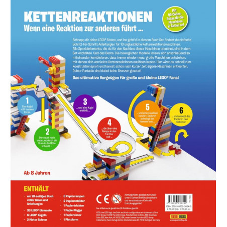 Panini Verlags GmbH, 3654, Buch-Set mit Legosteinen