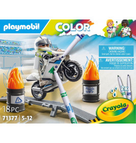 PLAYMOBIL 71377 PLAYMOBIL Color: Motocross Motorrad