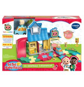 Tut Tut Baby Flitzer - CoComelon JJs Spielhaus Schienenset