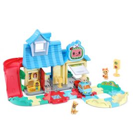 Tut Tut Baby Flitzer - CoComelon JJs Spielhaus Schienenset