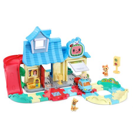 Tut Tut Baby Flitzer - CoComelon JJs Spielhaus Schienenset