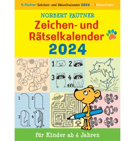 Zeichen-und Rätselkalender 2024