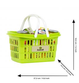 Alnatura Einkaufskorb, gefüllt