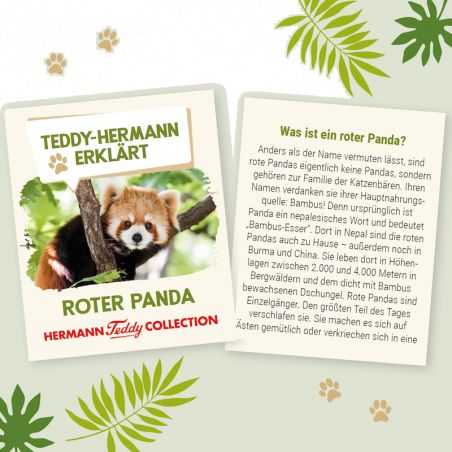 Teddy Hermann Roter Panda 30 cm