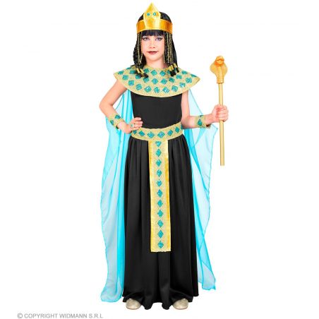 Cleopatra (Kleid m. Gürtel Armbänder. Stirnband)164cm
