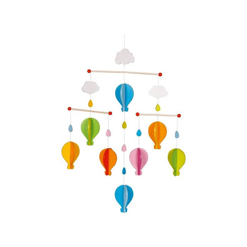 Mobile Heißluftballons