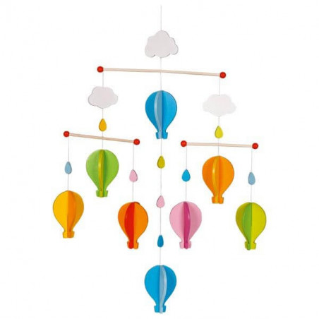 Mobile Heißluftballons