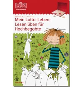 LÜK Mein Lotta Leben: Lesen für Hochbegabte 2. Kl.