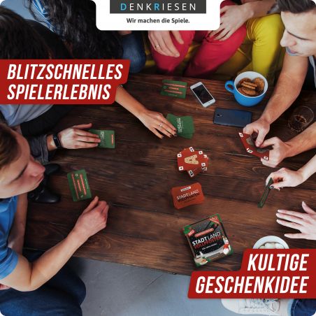 STADT LAND VOLLPFOSTEN: Das Kartenspiel- Christmas Edition