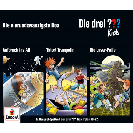 CD-Box Die drei ??? kids - 24.Box (70-72)