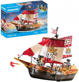 PLAYMOBIL 71418 Kleines Piratenschiff