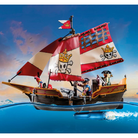 PLAYMOBIL 71418 Kleines Piratenschiff