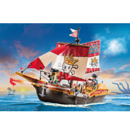 PLAYMOBIL 71418 Kleines Piratenschiff