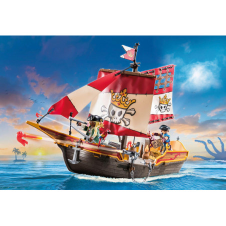 PLAYMOBIL 71418 Kleines Piratenschiff