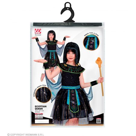 Ägyptische Herrscherein Kleid m. Armstulpen) 116 cm