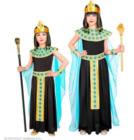 Cleopatra (Kleid mit Gürtel, Armbänder,Stirnband)116 cm