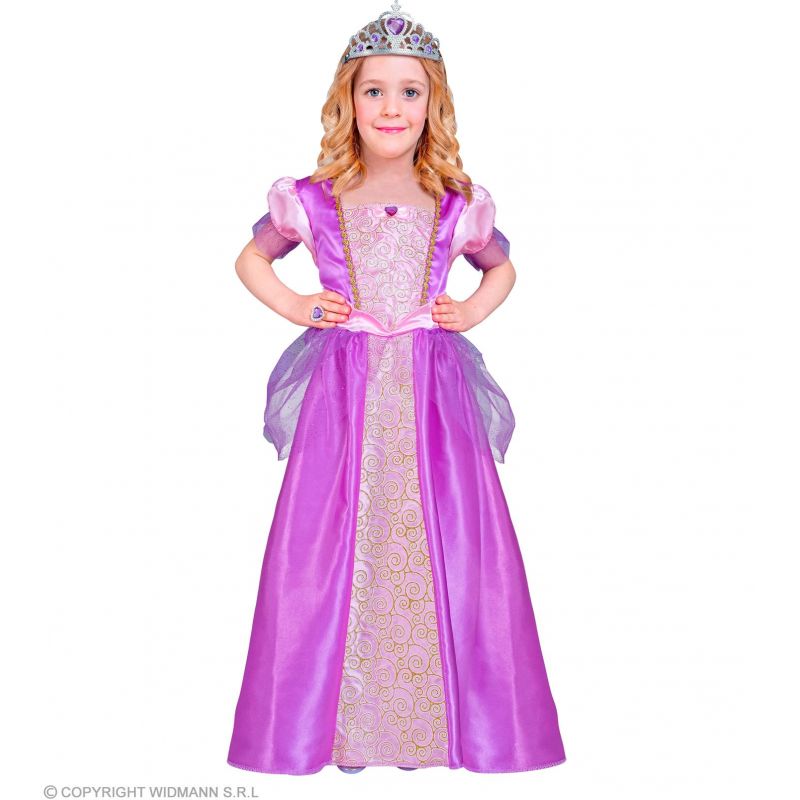 Prinzessin (Kleid, Tiara) 116 cm