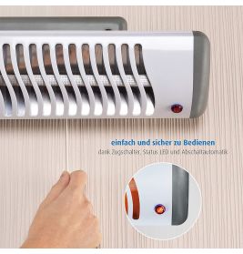 EasyHeat Wickeltisch-Waermestrahler 500W