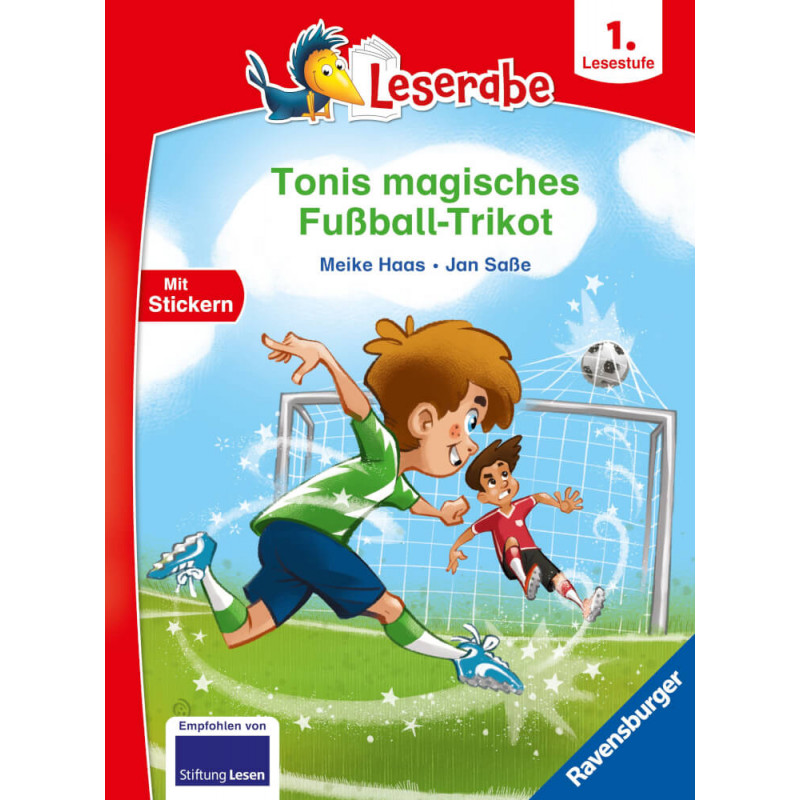 Leserabe - Toni magisches Fußball Trikot 1. Lesestufe