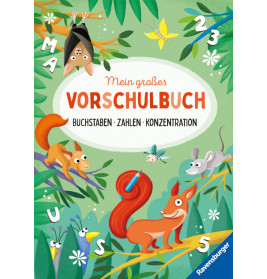 Mein grosses Vorschulbuch Buchstaben-Zahlen-Konzentr.