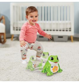 Hüpfspass-Frosch kann singen und hüpfen!